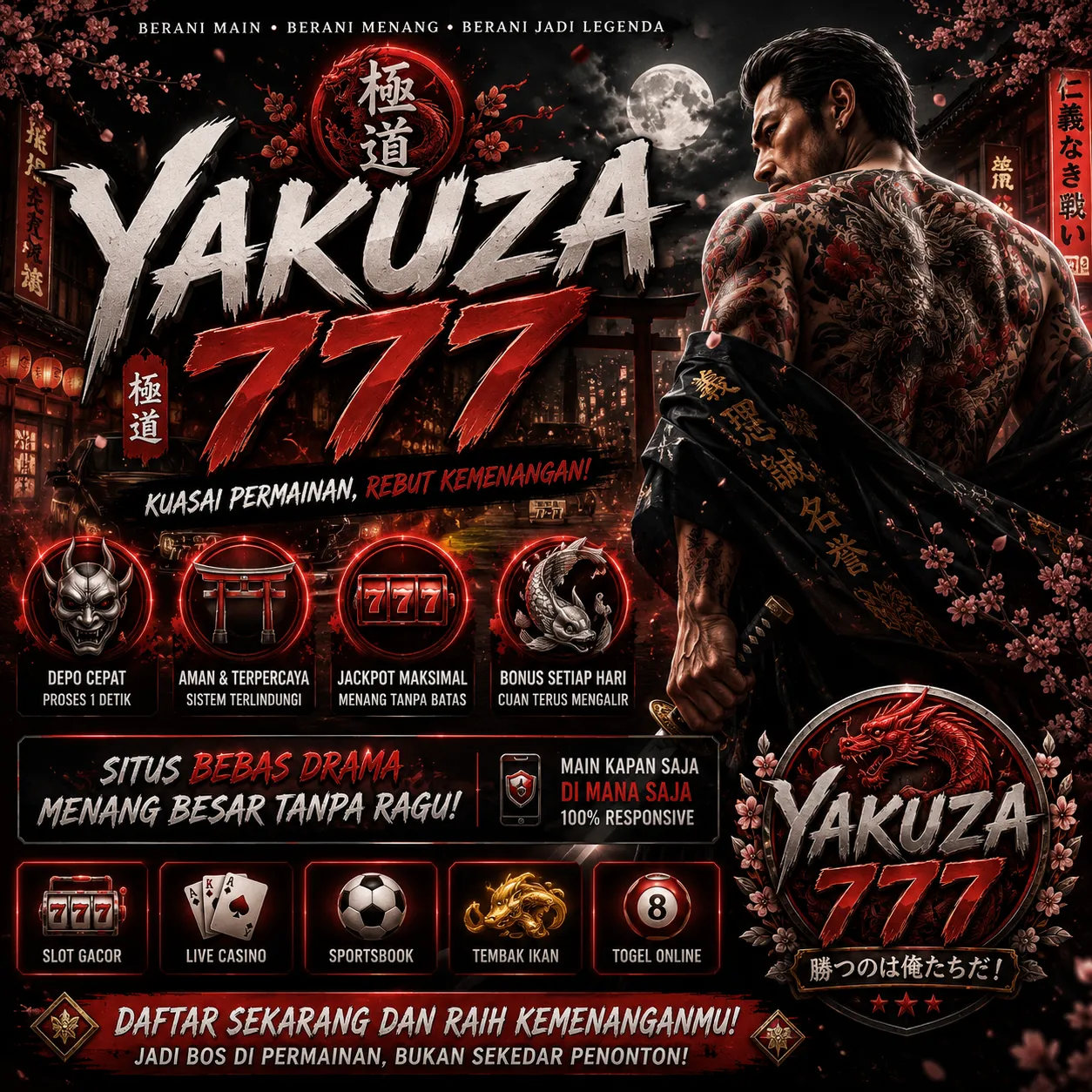 YAKUZA777Banner